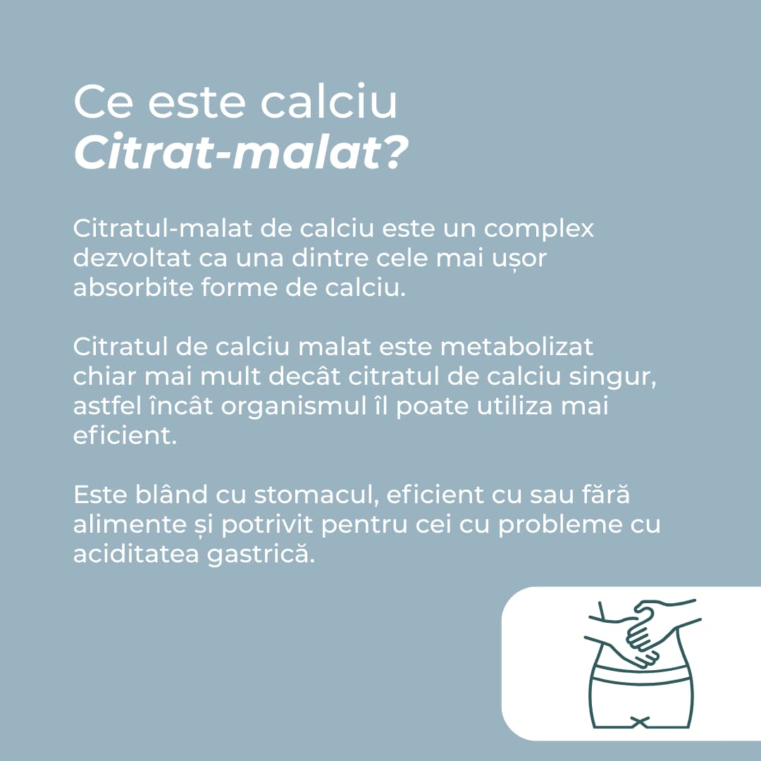 calciu citrat malat