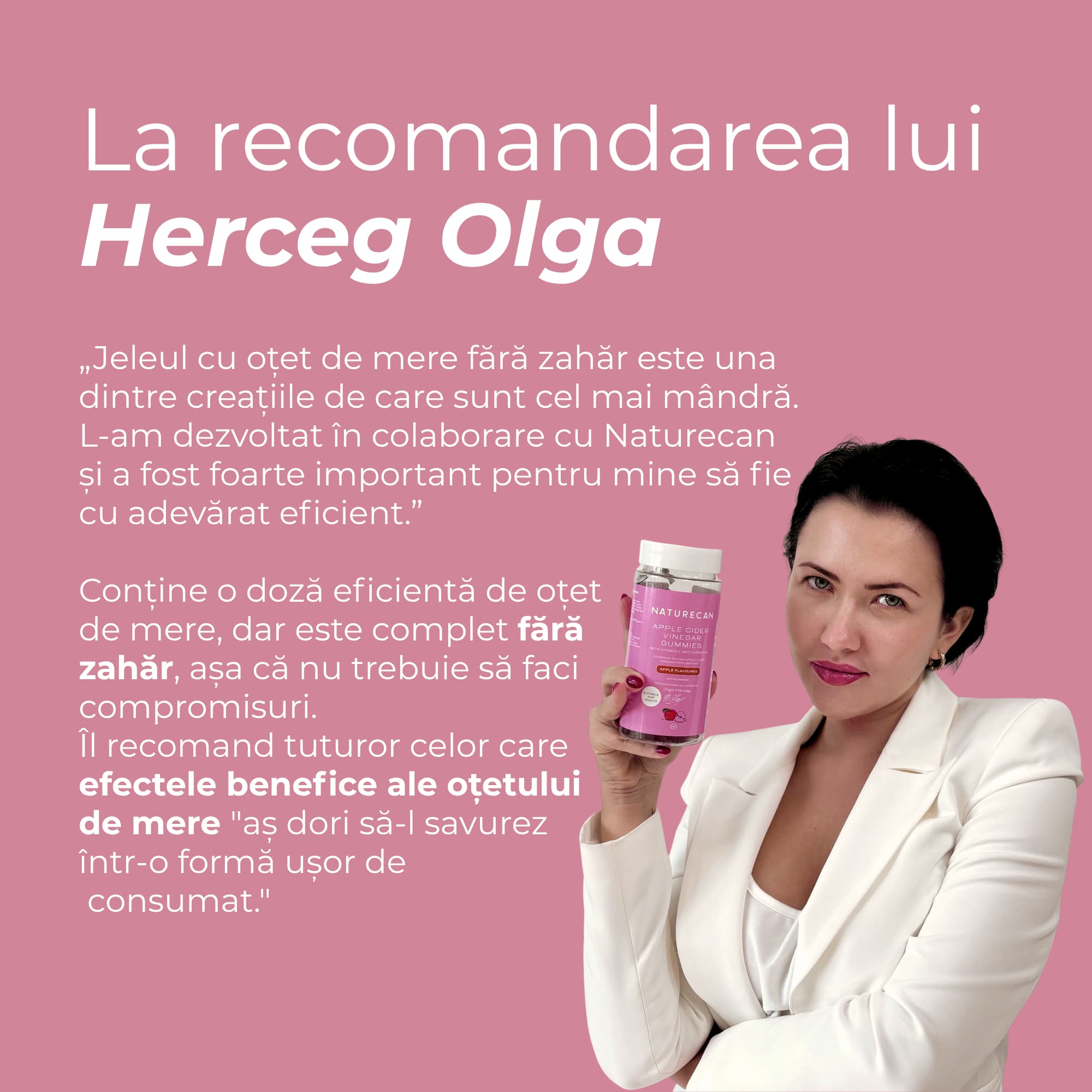 suplimente cu otet de mere