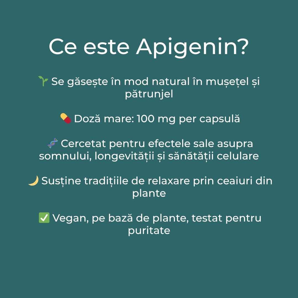 apigenin beneficii