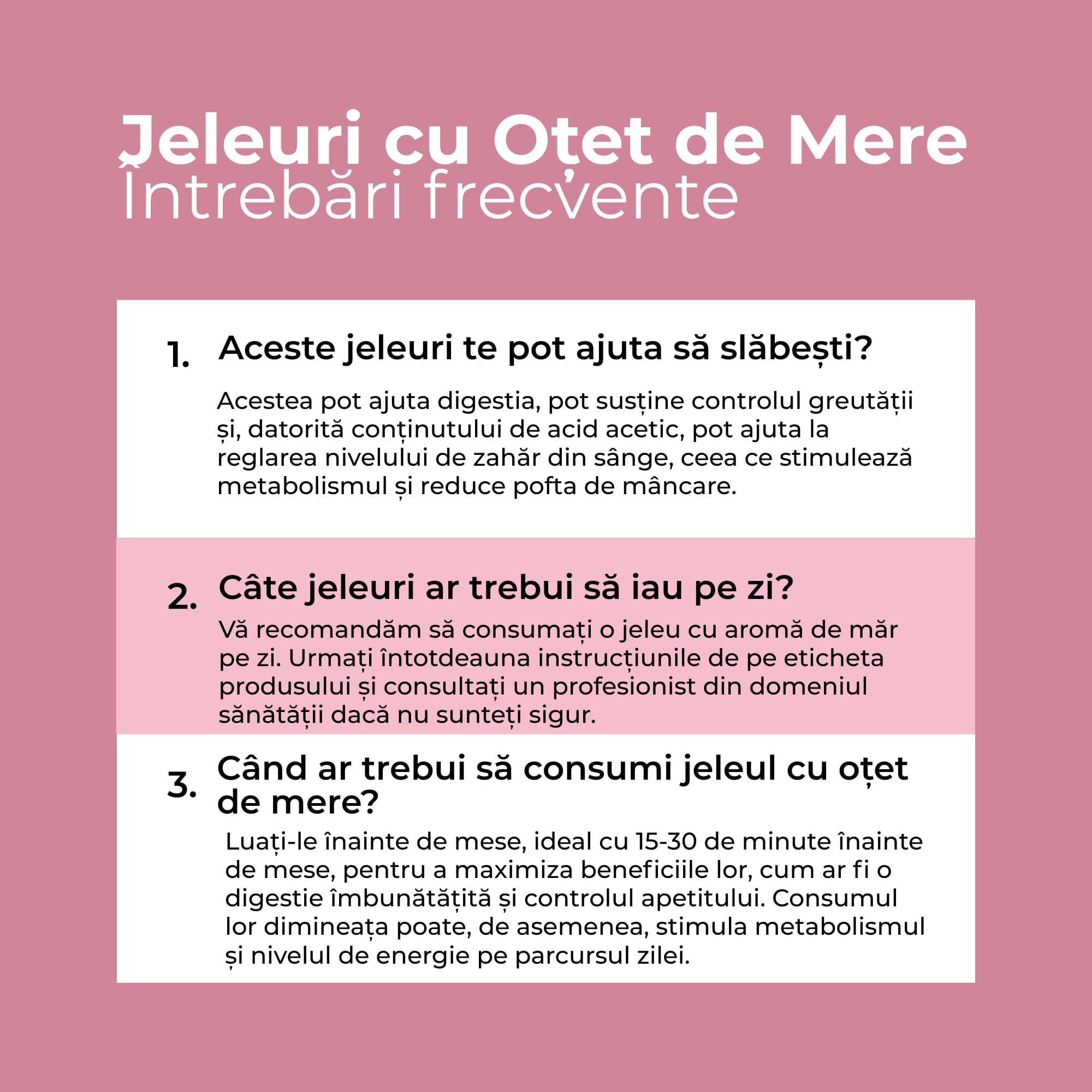 beneficiile jeleurilor digestive
