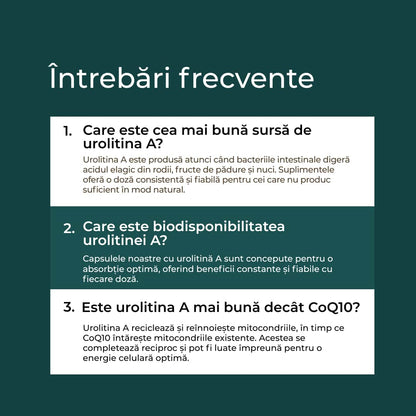 Urolitina a beneficii