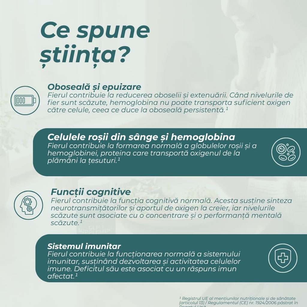 cel mai bun supliment de fier