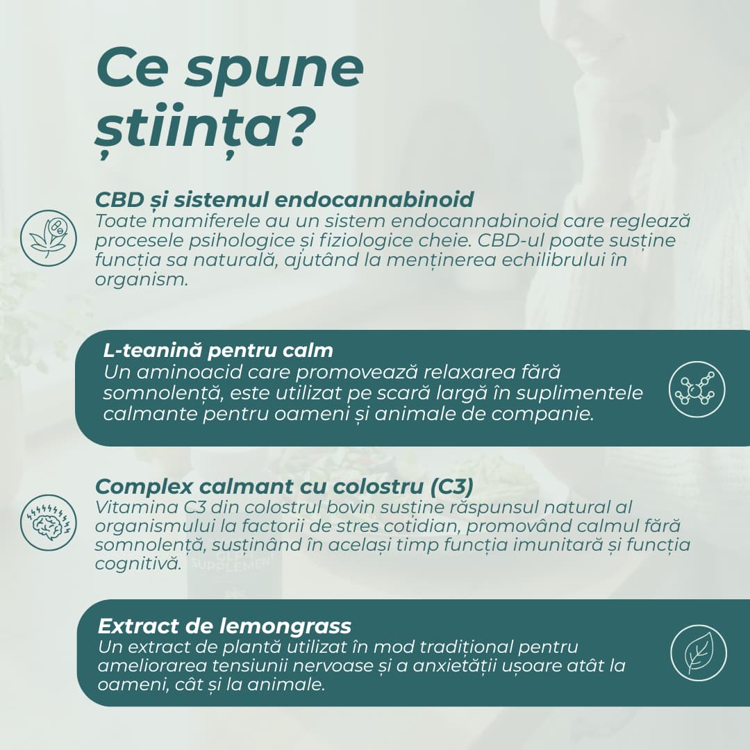 Recompense CBD Calmantă Pentru Câini