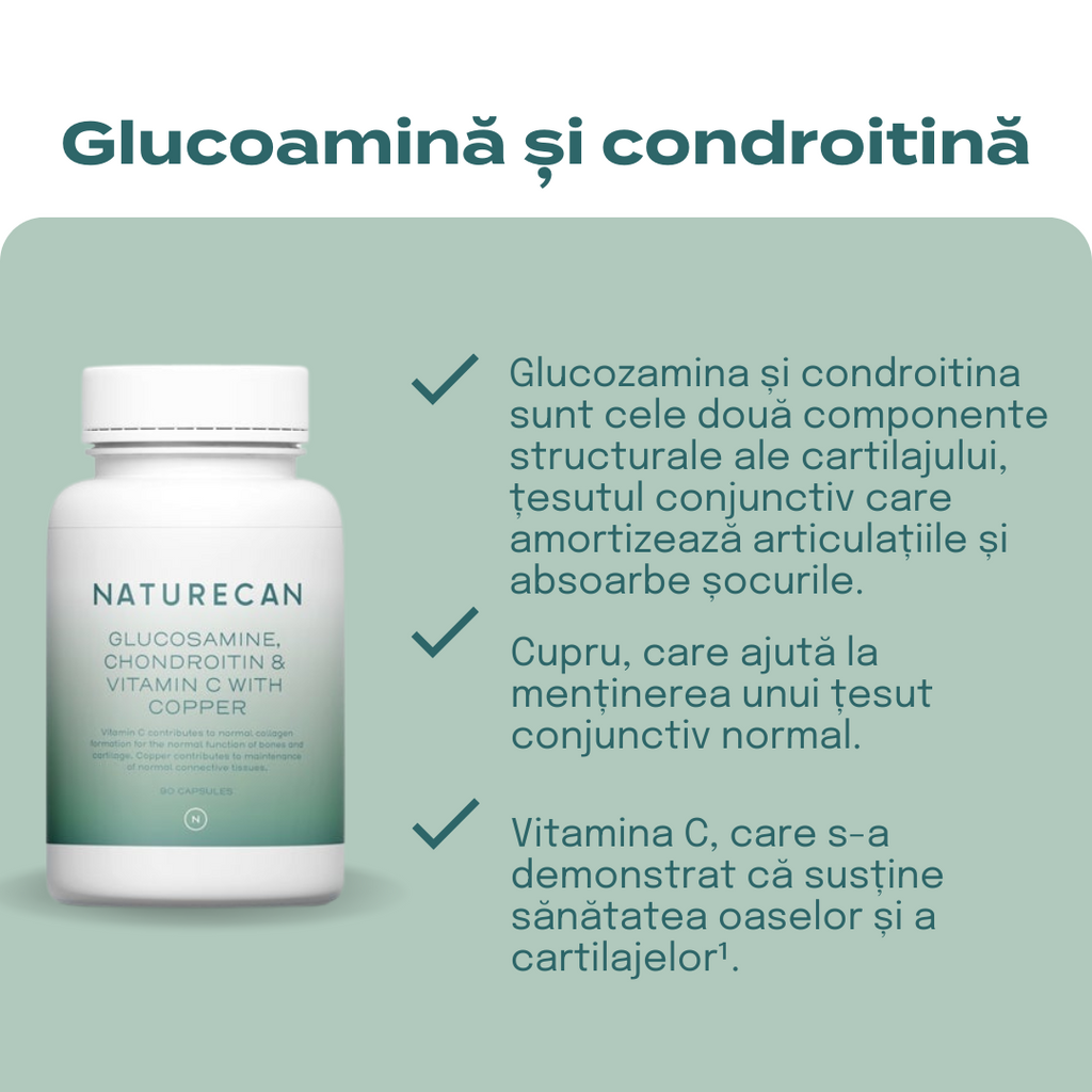 pentru ce este bună glucozamina și condroitina