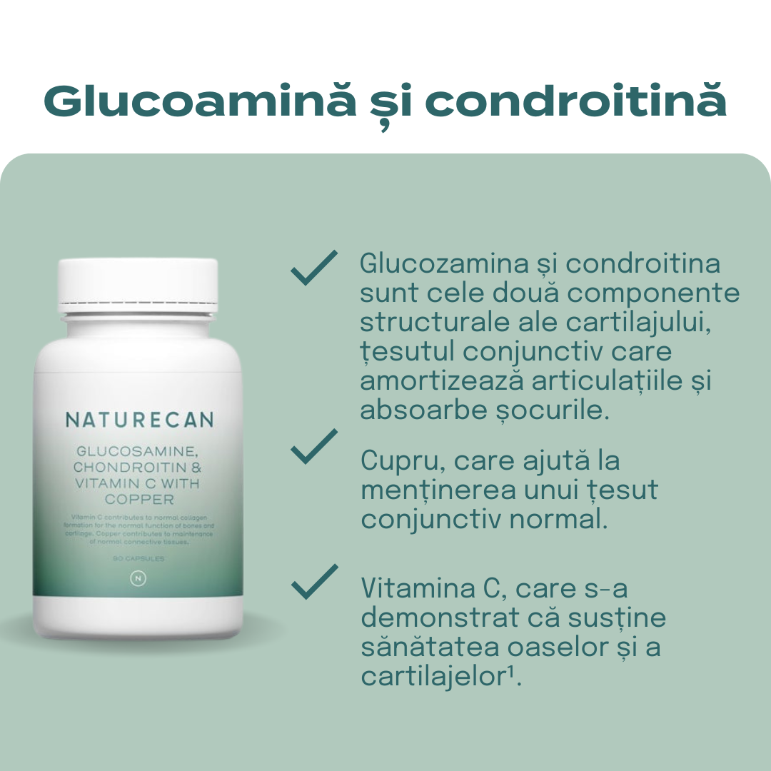 pentru ce este bună glucozamina și condroitina