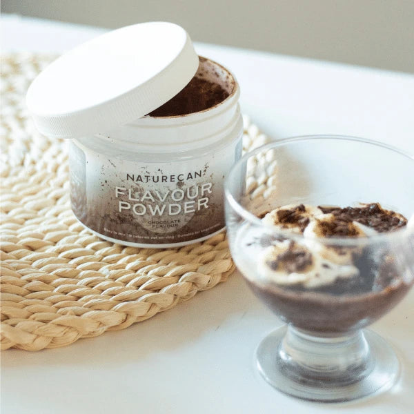 pudra aromatizata cu ciocolata